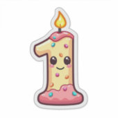誕生日1 シール (正面)