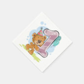 誕生日1 スタンダードカクテルナプキン (角)