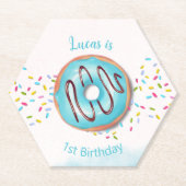 誕生日1 ペーパーコースター (正面)