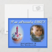 誕生日1 ポストカード (正面/裏面)