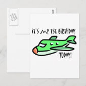 誕生日1 ポストカード (正面/裏面)