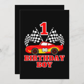 誕生日1 招待状 (正面/裏面)