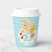 誕生日1 unicorn紙カップ 紙コップ (裏面)