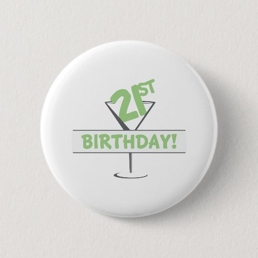 誕生日21ボタン 缶バッジ (正面)