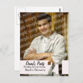 誕生日21枚のフォトカード ポストカード (正面/裏面)