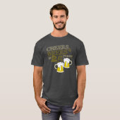 誕生日25年のへの応援及びビール Tシャツ (正面フル)