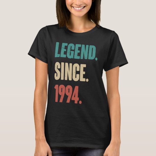 誕生日29th装飾29歳ヴィンテージ199 tシャツ (正面)