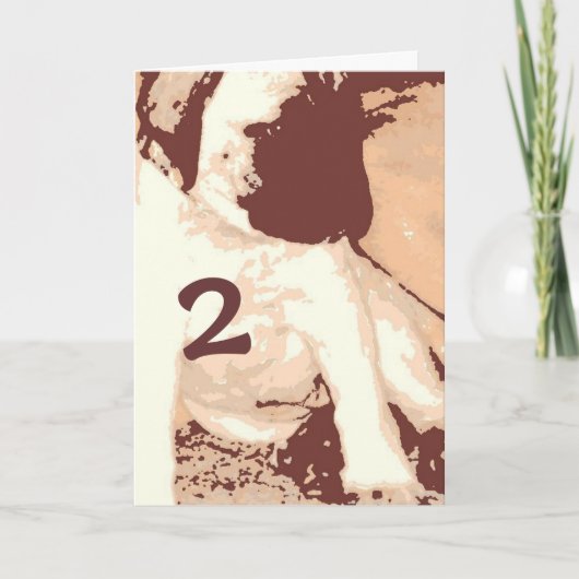 誕生日2 カード (正面)