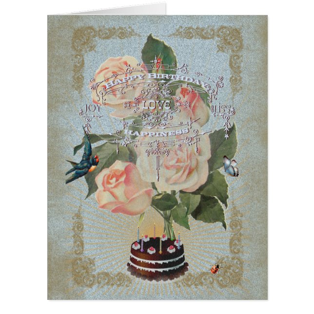 誕生日2 – グリーティングカード (正面)