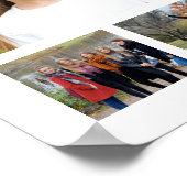 誕生日32フォトコラージュの応援から年 ポスター (角)