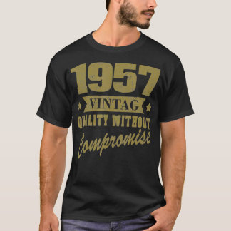 誕生日365ヴィンテージ1957誕生日ギフトユニーズ Tシャツ