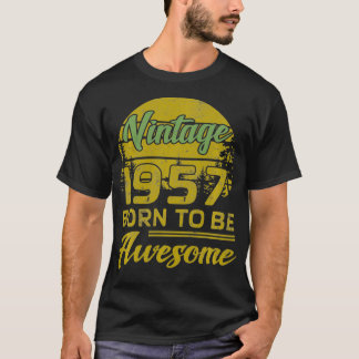 誕生日365生まれヴィンテージ1957が誕生す素晴らしる Tシャツ