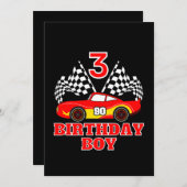 誕生日3 招待状 (正面/裏面)