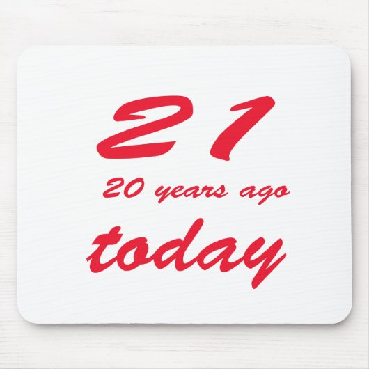 誕生日41 マウスパッド (正面)
