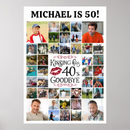 誕生日42写真キスをする彼の10年別れ ポスター
