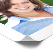 誕生日42写真キスをする彼女の10年の別れ ポスター (角)