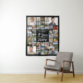 誕生日42写真コラージュ制作年 タペストリー (インサイチュ)