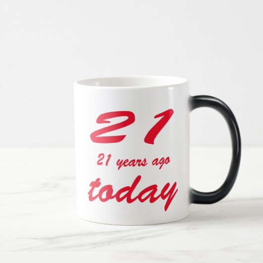 誕生日42日 モーフィングマグカップ (右)