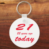 誕生日43 キーホルダー (正面)