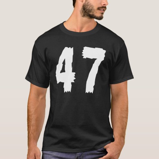 誕生日47ハッピーBデイパーティー Tシャツ (正面)
