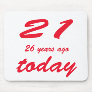 誕生日47 マウスパッド