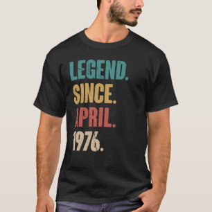 誕生日47th装飾4月47歳ビンタグ tシャツ