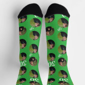 誕生日4 Photo Collageテンプレート独自の作成 ソックス (上部)