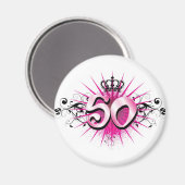 誕生日50周年 マグネット (正面/裏面)