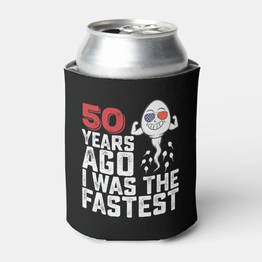 誕生日50年前の私が一番速かった 缶クーラー (缶正面)