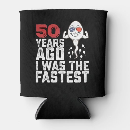 誕生日50年前の私が一番速かった 缶クーラー (正面)