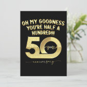 誕生日50Oh私の良い半分10 招待状 (スタンド正面)