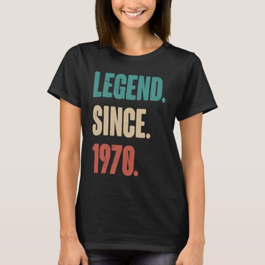 誕生日53rd装飾53歳ヴィンテージ tシャツ (正面)