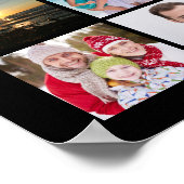 誕生日55フォトコラージュ素晴らしSINCE ポスター (角)