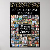 誕生日62年の歳月を撮影するストリーマー ポスター (正面)