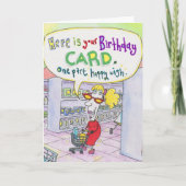 誕生日6 カード (正面)