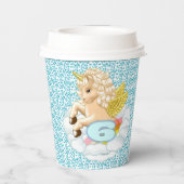 誕生日6 unicorn紙カップ 紙コップ (裏面)