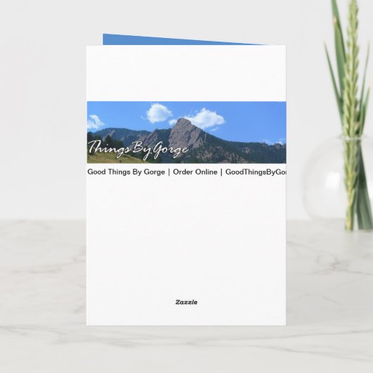 誕生日7月4日 カード (裏面)