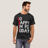 誕生日70年 Tシャツ (正面フル)