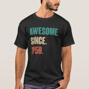 誕生日73rd装飾73歳ヴィンテージ1950 tシャツ