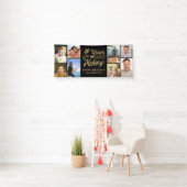 誕生日8フォトコラージュ制作年 横断幕 (インサイチュ)