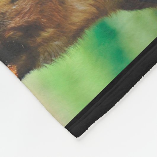 誕生日8フォトパーソナライズされたブラック フリースブランケット (角)