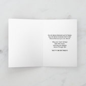 誕生日8位踊りバレリーナオンブルー カード (内部)