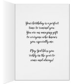 誕生日、あなたはそのような素晴賛美らしい (内側 (右))