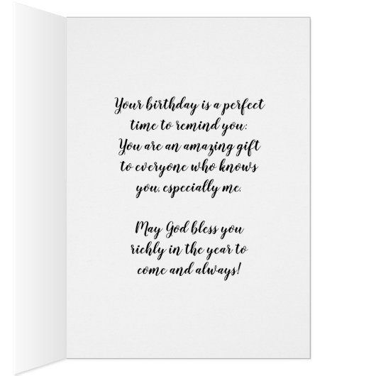 誕生日、あなたはそのような素晴賛美らしい (内側 (右))