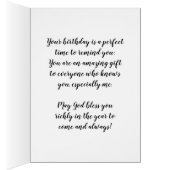 誕生日、あなたはそのような素晴賛美らしい (内側 (右))