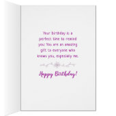 誕生日、あなたはそのような素晴賛美らしい (内側 (右))