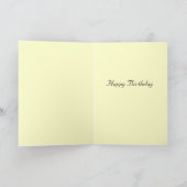 誕生日-おもしろい誕生日詩 カード (内部)