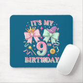 誕生日 お誕生日おめでとう かわいい魔法のプリンセス マウスパッド (マウス)