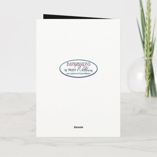 誕生日 – アザ – 9月 – サファイア カード (裏面)