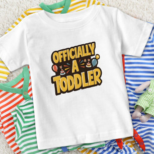 誕生日 "オフィシャリー・タドラー" ベビーTシャツ